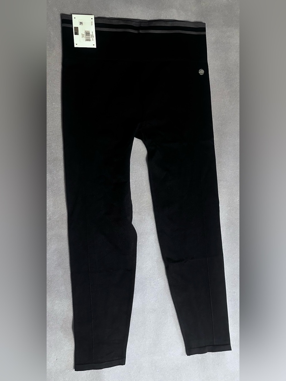 #D-5 Penn Women's Seamless Black High-Waist Leggings 24 inch